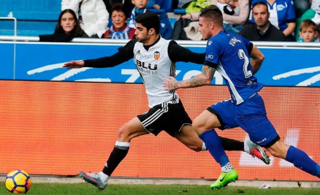 El Valencia suma por triunfos las cuatro últimas visitas del Alavés
