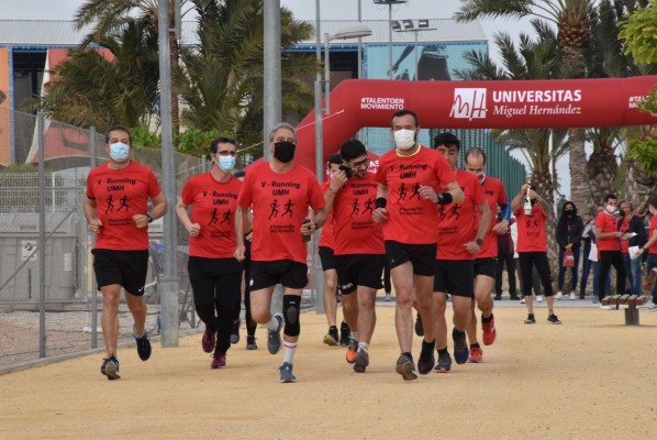 La UMH inaugura el Circuito V-Running en el campus de Elche