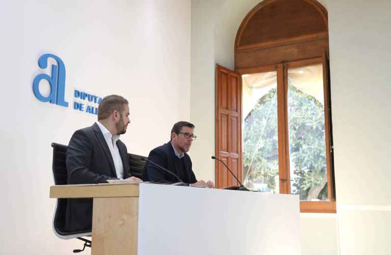 Adrián Ballester y Javier Gutiérrez. - 