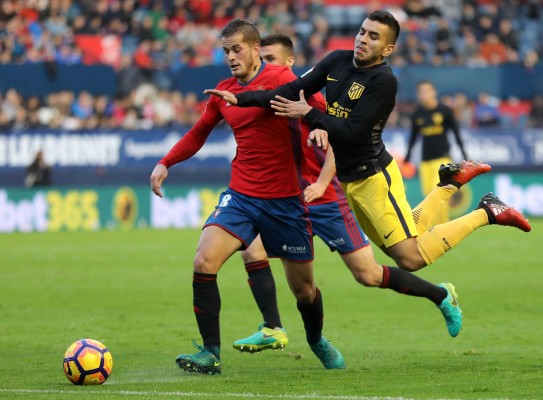 El Atlético se mide a un Osasuna en su mejor momento del curso