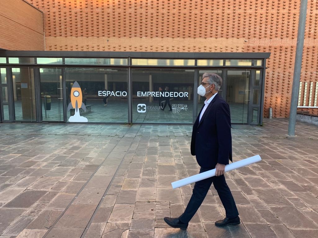 Angel Ortiz presenta su programa electoral para dirigir la UPV con 287 propuestas 