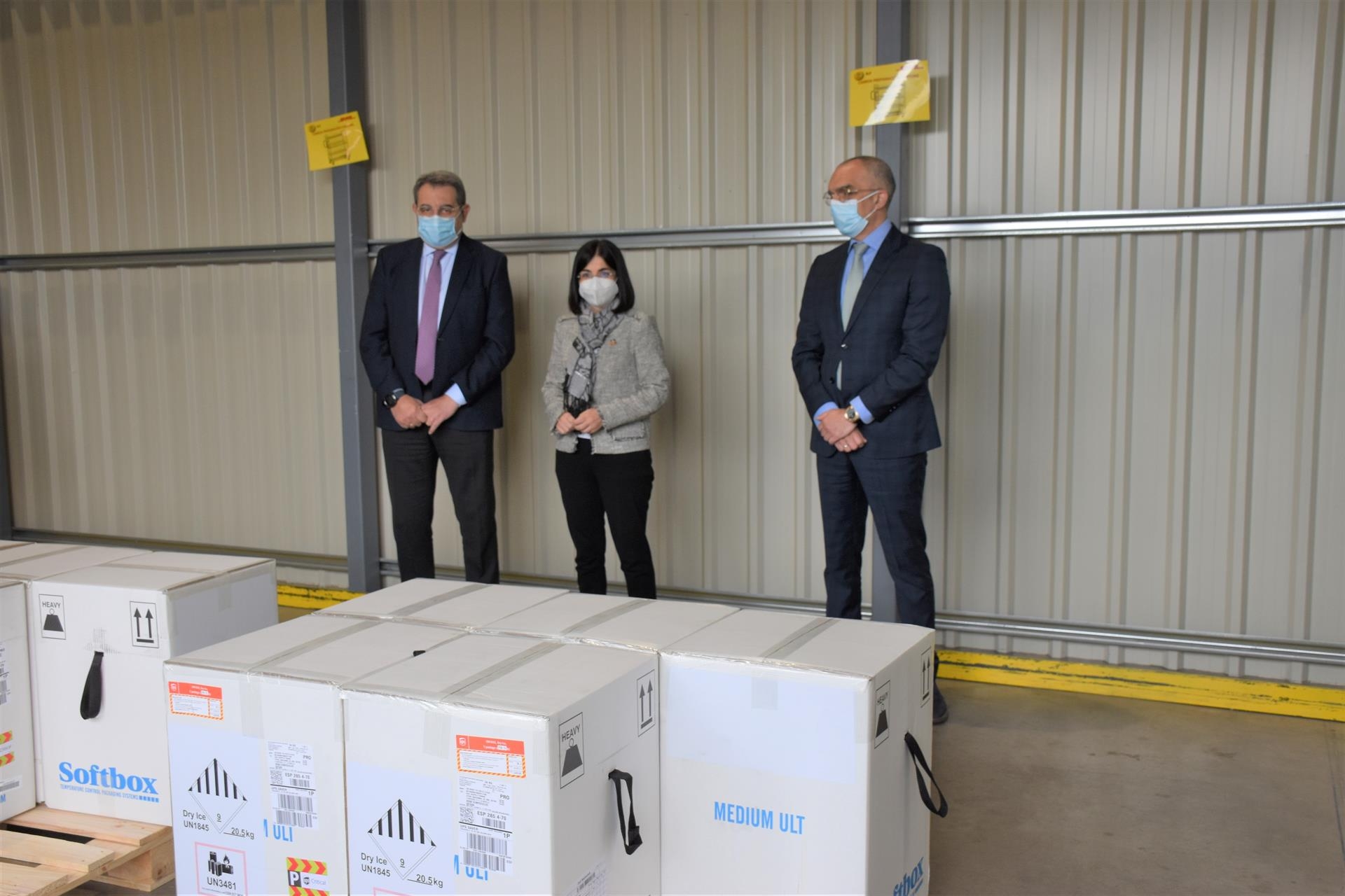 España recibirá, a partir del 26 de abril, y durante todo mayo, 1.700.000 dosis de Pfizer cada semana