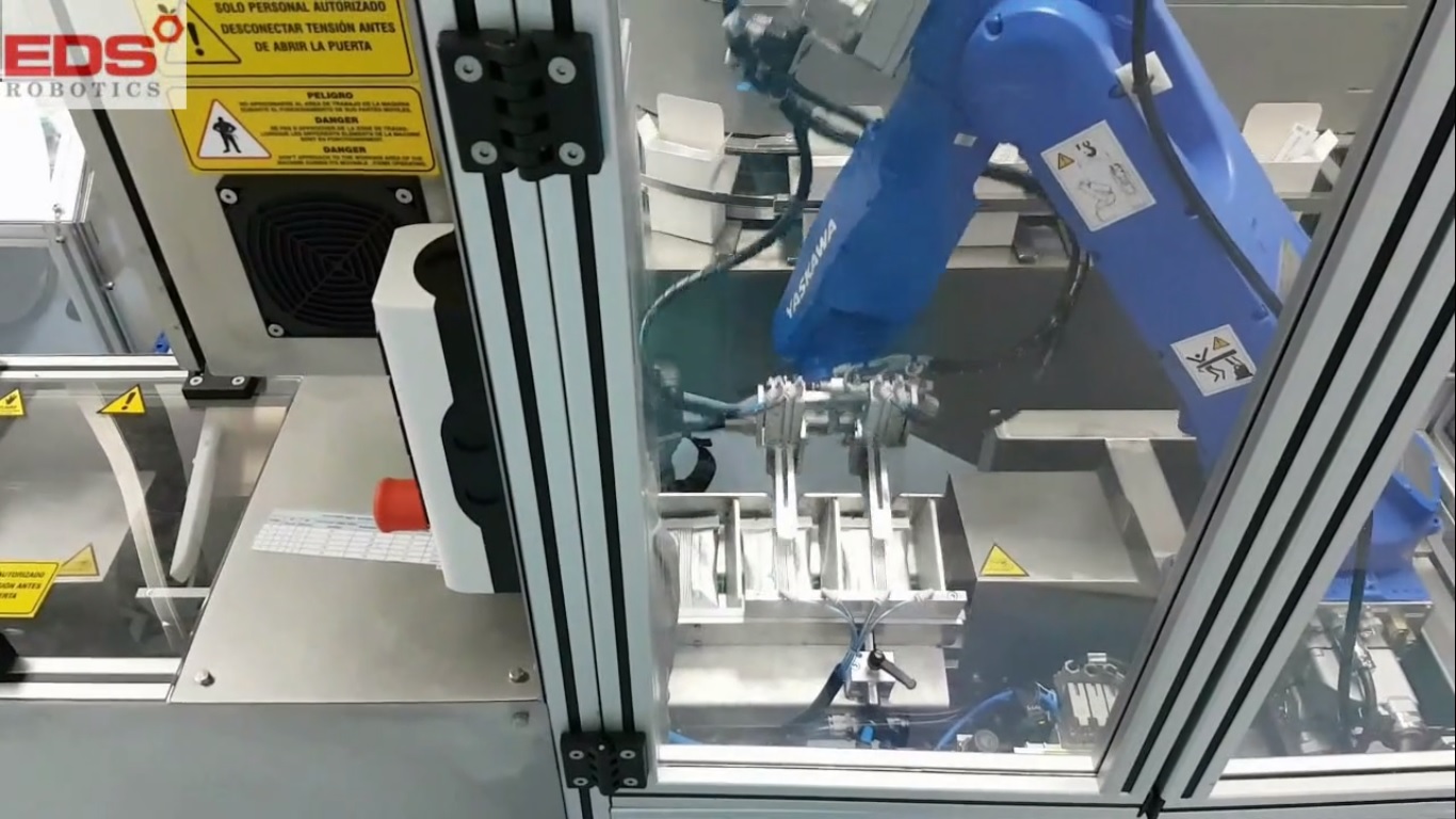EDS Robotics: la firma de Aspe con soluciones para Florette, Neumáticos Soledad o GP Pharm