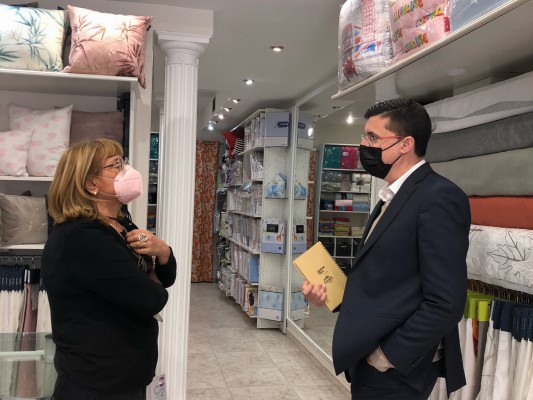 El Ayuntamiento de Castelló se reúne con los comercios del Raval para planificar nuevas acciones