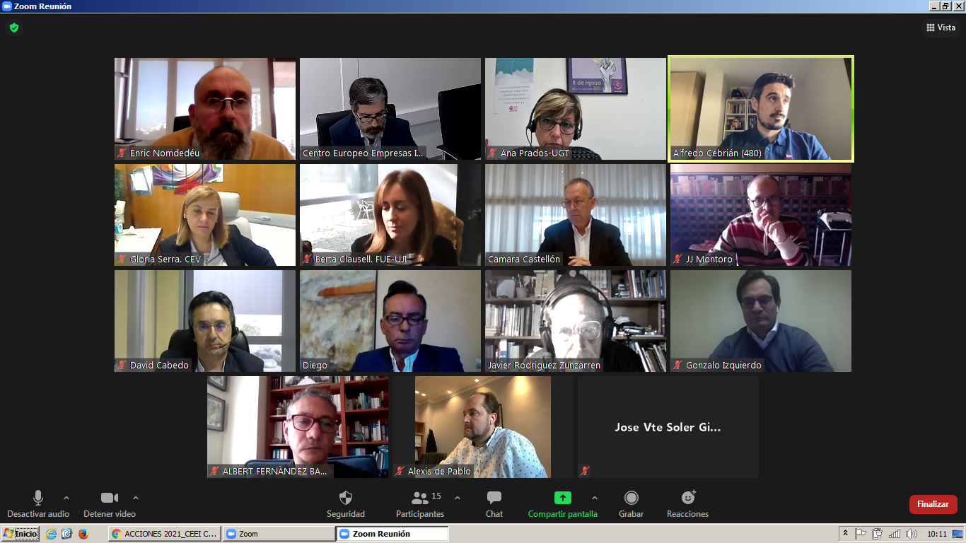 CEEI Castellón ayudó a captar más de 2,9 millones de euros para la financiación de empresas en 2020
