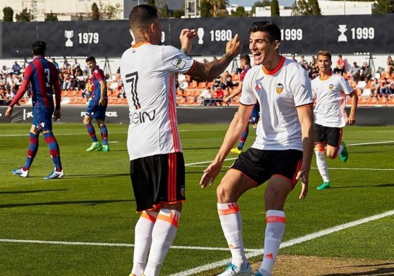 El VCF Mestalla no pasa del empate ante el Atlético Levante 