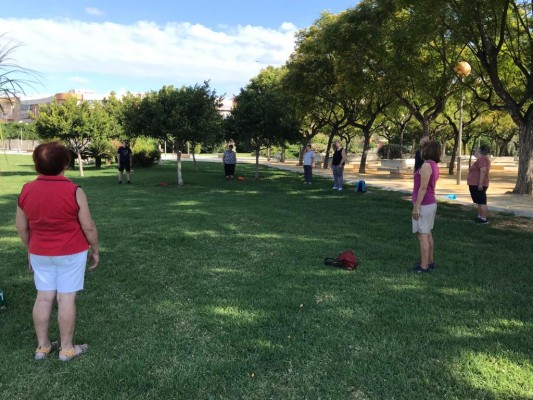 San Vicente reinicia la actividad para mayores con un proyecto de ejercicios cardiosaludables