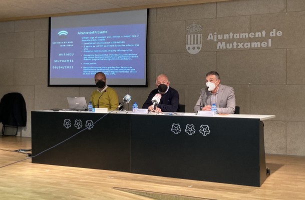 Mutxamel habilita WiFi gratuito en 27 puntos del municipio a través del proyecto WIFI4EU