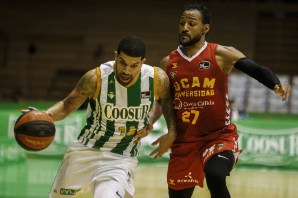 Sadiel Rojas iguala los 221 partidos de Xavi Sánchez en la ACB, tope histórico del UCAM CB
