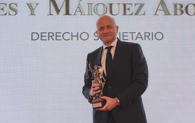 El bufete murciano Fuentes y Máiquez, entre los distinguidos por los Premios de Ley Siglo XXI