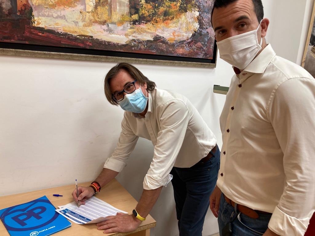 José Vicente Anaya y Vicente Mompó. - 