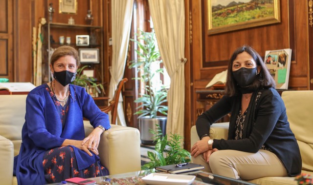 Marco y Redondo refuerzan la colaboración institucional y priorizan la gestión del patrimonio