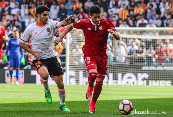 El VCF empata ante el Sevilla en un duelo dinámico
