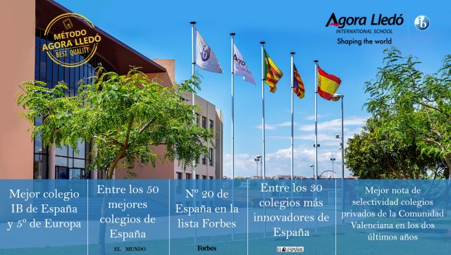 Ágora Lledó completa un año de récord al situarse entre los 50 mejores colegios de España