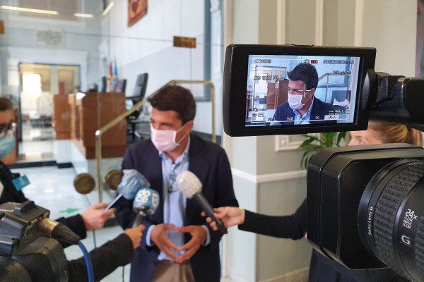 Mazón convoca la Comisión Provincial del Agua ante el “cuchillazo” del Gobierno al trasvase Tajo-Segura