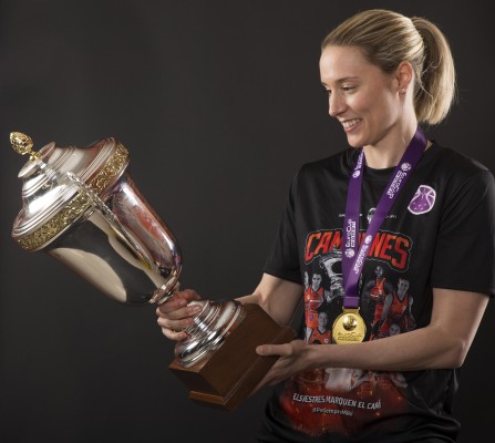 Anna Gómez: “Es increíble, somos campeonas de Europa”