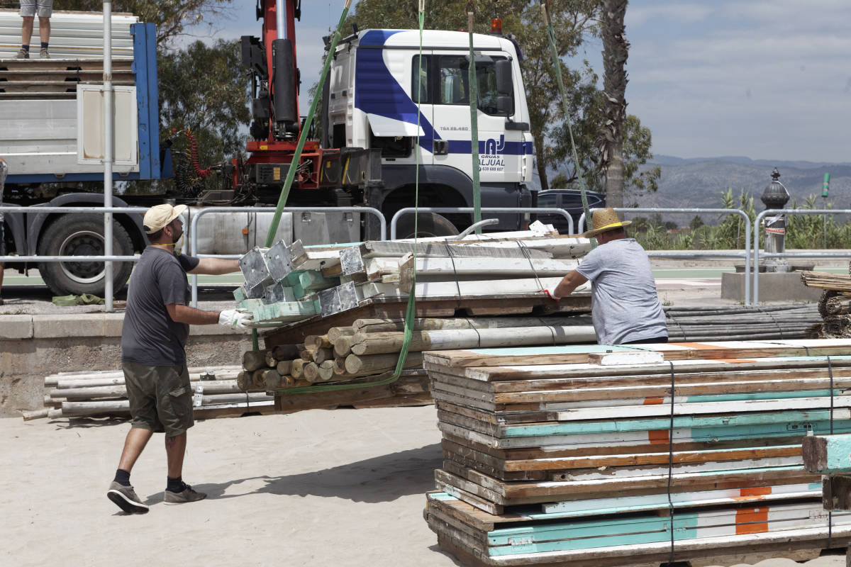 Cuatro empresas se disputan los tres chiringuitos de Castelló en las playas del Gurugú y Pinar