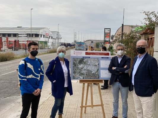 Empiezan las obras de la pasarela ciclopeatonal que unirá Carcaixent y Cogullada