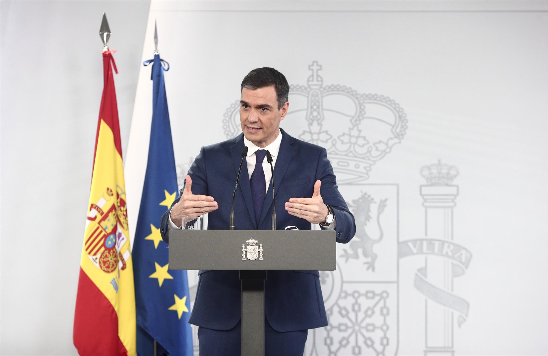 El presidente del Gobierno, Pedro Sánchez. Foto: EUROPA PRESS - 