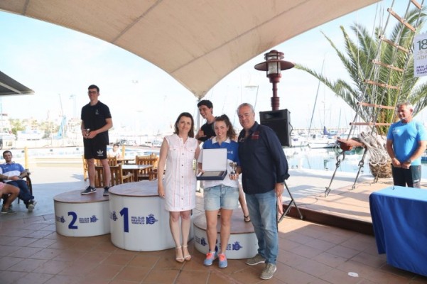 Ascensión Roca, nueva campeona de España de la clase Europa