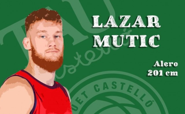 El TAU Castelló incorpora al alero bosnio Lazar Mutic