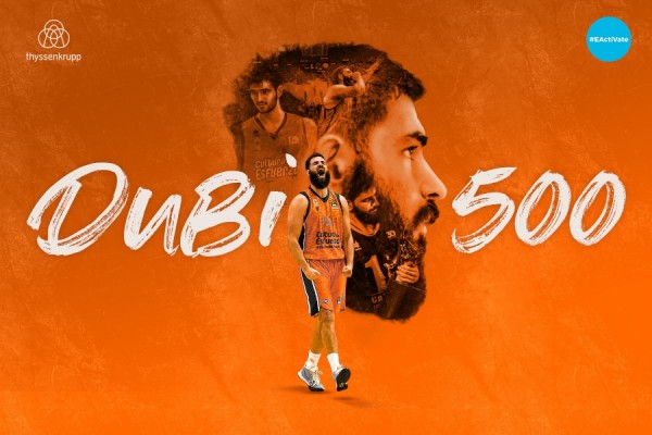 Bojan Dubljevic alcanza los 500 partidos con Valencia Basket