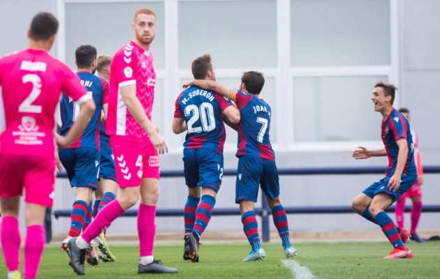 El Atlético Levante UD logra su primera gran victoria en la fase de ascenso a Primera División RFEF