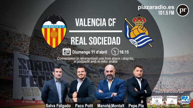 Sigue en directo el Valencia CF - Real Sociedad