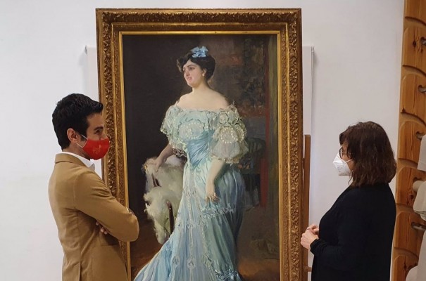 El retrato de Sorolla a Isabel Bru ya reposa en el Belles Arts