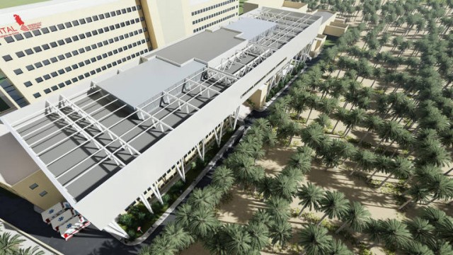 El diseño del nuevo bloque del Hospital de Elche justifica un impacto 