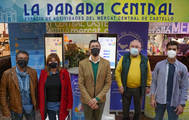 Castelló instala máquinas en el Mercado Central para realizar donaciones al Banco de Alimentos