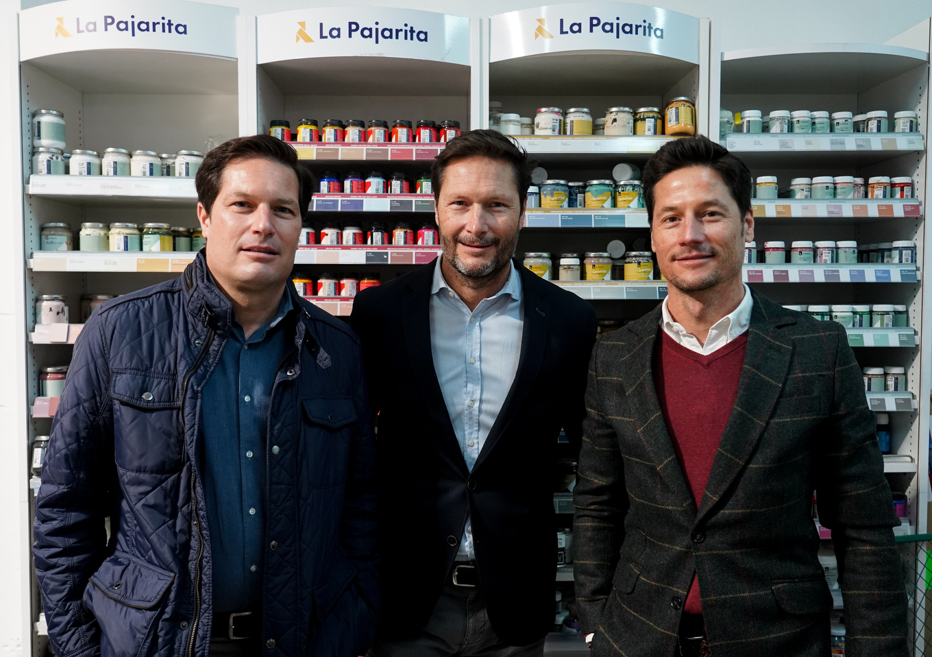 Los hermanos Gerónimo, Carlos y Álvaro Grollo. Fotos: EDUARDO MANZANA - 