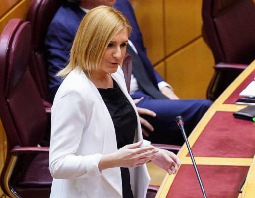 Salomé Pradas (PP) reclama en el Senado un impulso al Plan de Cercanías en la Comunitat