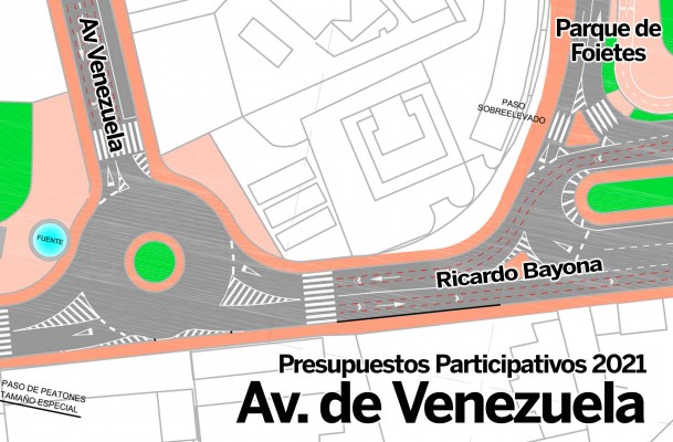Benidorm proyecta una rotonda en la avenida de Venezuela