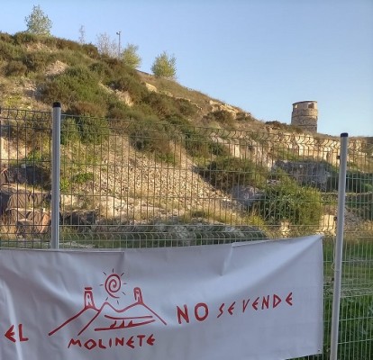 La Coordinadora del Molinete recurre la desestimación de la declaración de BIC con un informe histórico sobre la colina