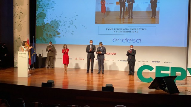  La murciana Prosur consigue el Premio Cepyme en la categoría de Eficiencia Energética y Sostenibilidad