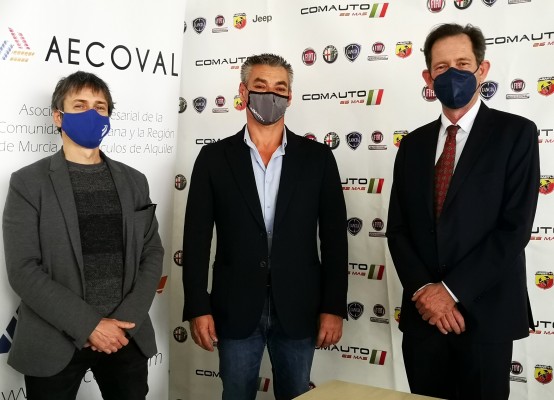Comauto Sport logra un acuerdo de colaboración con Aecoval, que reúne a empresas de vehículos de alquiler 
