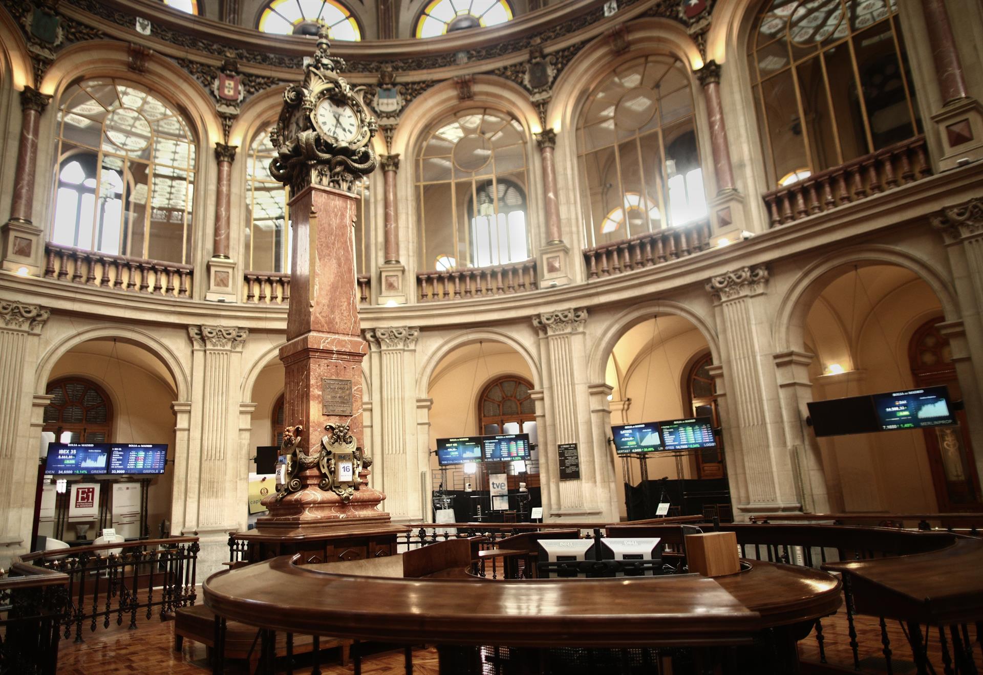 Interior del Palacio de la Bolsa. Foto: Eduardo Parra - Europa Press - 