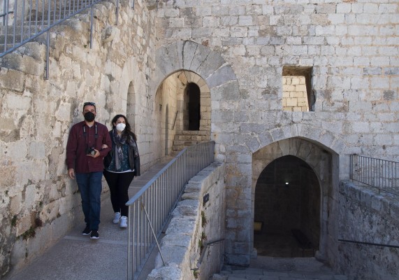 El Castillo de Peñíscola registra más de 7.000 visitas en Pascua, cifras próximas a antes de la pandemia