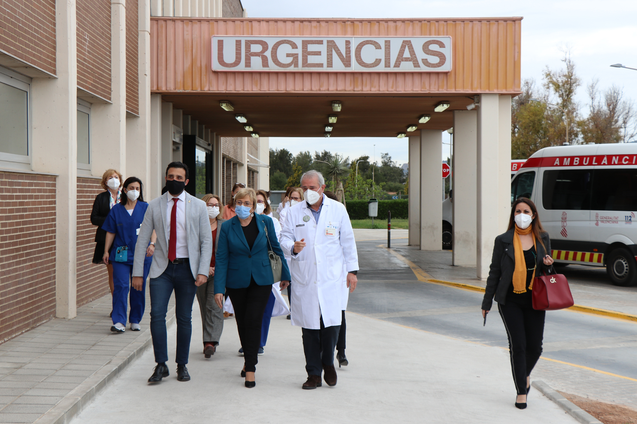 Sanidad invierte 550.000 euros en la ampliación de tres espacios del hospital de Sagunto
