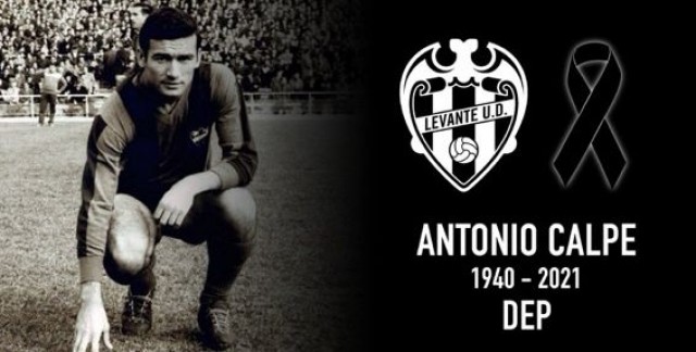 Fallece Antonio Calpe, leyenda histórica del Levante 