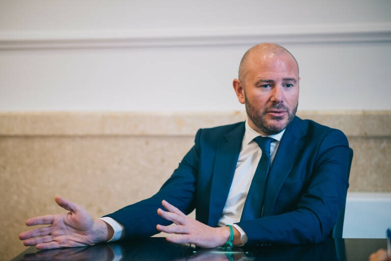 Toni Gaspar, presidente de la Diputación de València.  Foto: KIKE TABERNER
 - 