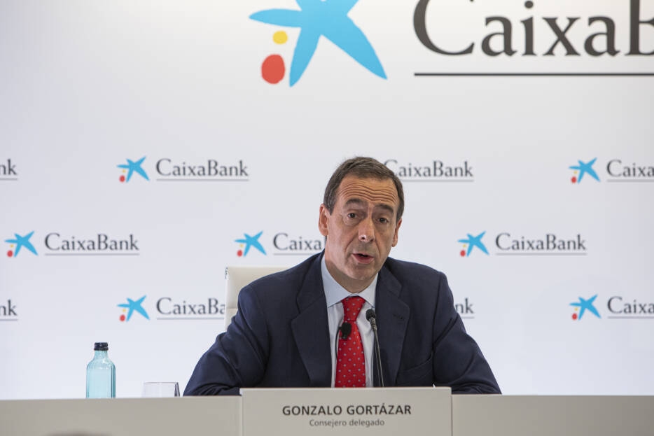 El consejero delegado de CaixaBank, Gonzalo Gortázar. Foto: EVA MAÑEZ - 