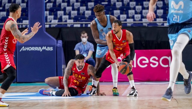 Sadiel Rojas supera los 1.000 rebotes con el UCAM CB en la Liga Endesa