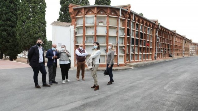Destinan 191.000 euros a culminar las obras de asfaltado del cementerio de San José de Castelló