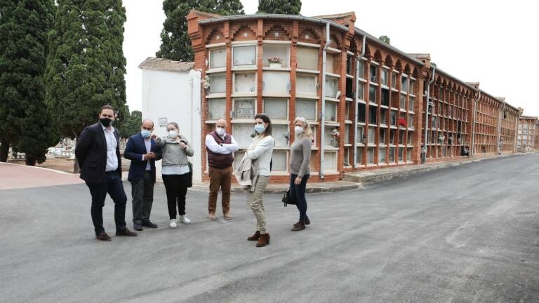 Destinan 191.000 euros a culminar las obras de asfaltado del cementerio de San José de Castelló