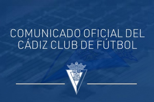 El Cádiz emite un comunicado tras lo sucedido entre Cala y Diakhaby