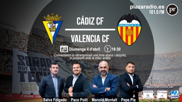 Sigue en directo el Cádiz - Valencia CF