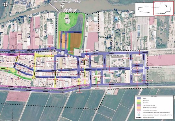 València mejora la accesibilidad de El Palmar para personas con movilidad reducida