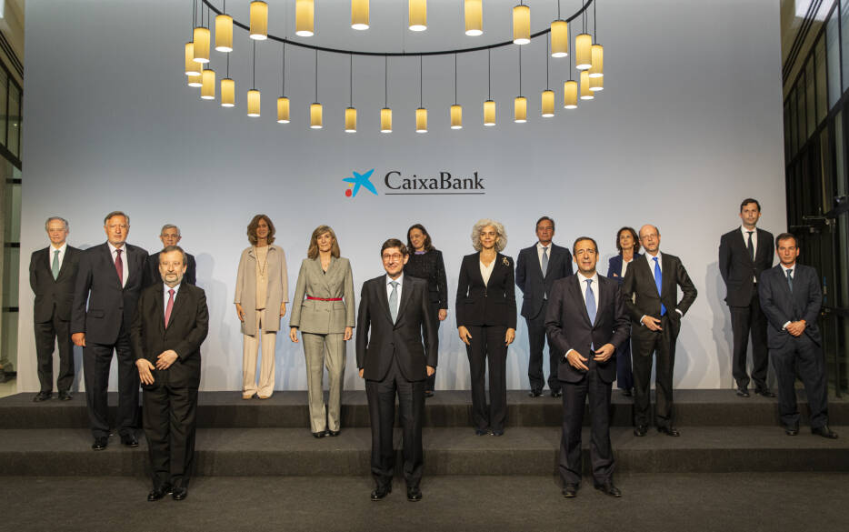 El nuevo CaixaBank pagará un dividendo 0,026 euros por acción, el máximo permitido por el BCE